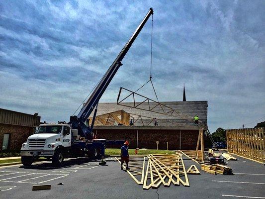 Wood's Boom Truck Services are on call to take your job to the next level.