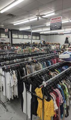 Clothing section!