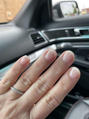 French dip manicure