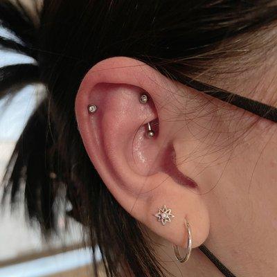 Piercings done by @pain.by.lyza on instagram