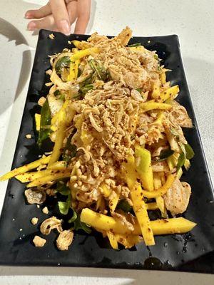 Conch mango salad (yum)