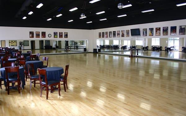 Newly built - 3,000 sq. ft. ballroom. East Tennessee's only fully-sprung dance floor.