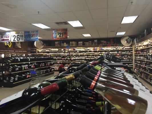 Wide variety of beer, wine, & liquor selection at DISCOUNTED prices!