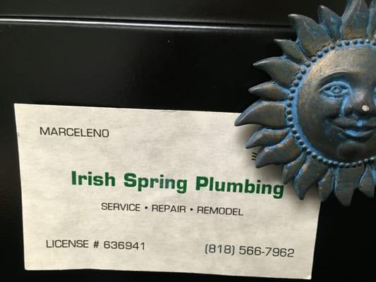 Irish Spring Plumbing