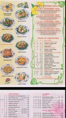 Menu page 2