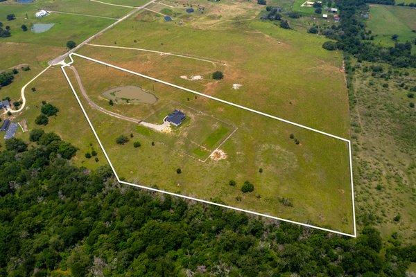 Aerial Photos Outlining Property Boundaries