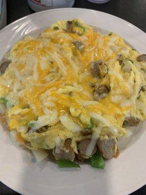 Sausage scramble