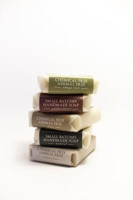 All natural olive oil soaps