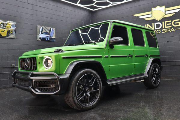 Mercedes G63AMG fully protected with Xpel Stealth PPF