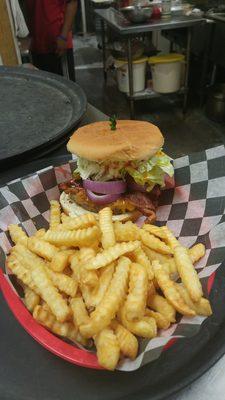 Our 8oz Hamburgers...built the way you want it