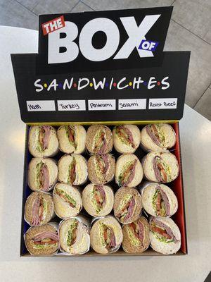 Catering box serves 15-20