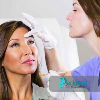 Fine lines and wrinkles. Botox at Parkland Dermatology can help!