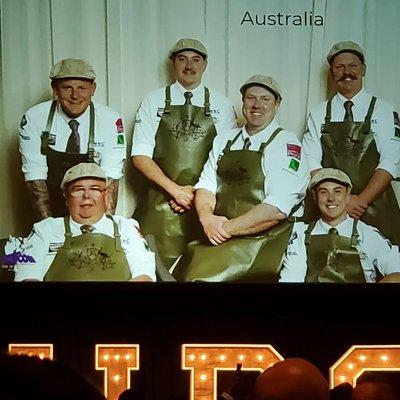 2ND PLACE WINNING TEAM AT THE WORLD BUTCHER CHALLENGE, 2022