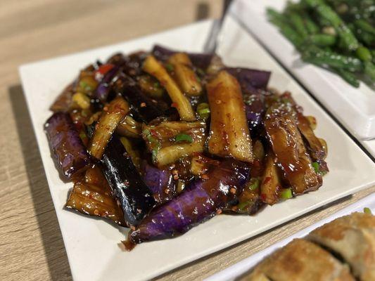 Eggplant with Garlic Sauce