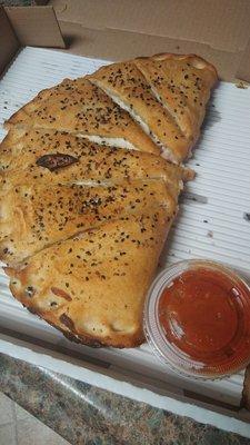 Ham calzone