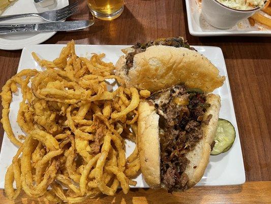 Philly cheesesteak