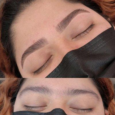 Hybrid Dye Brows