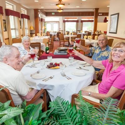 Our residents' days are filled with everything that they want to do, rather than that they have to do.