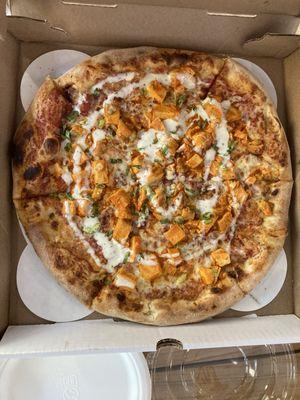 Buffalo chicken pizza