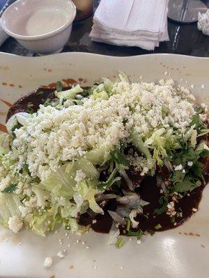 Tacos enmoladas