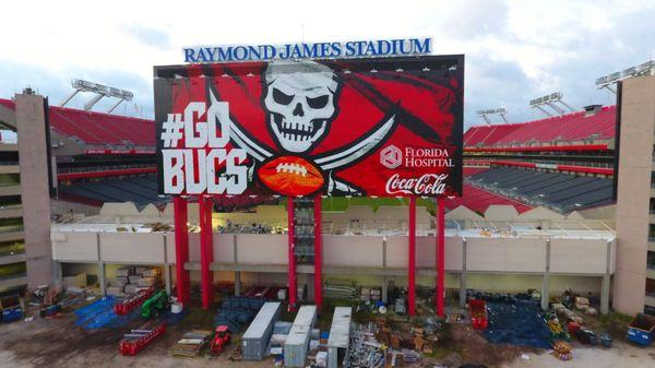 Raymond James stadium completed