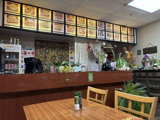 Interior of Restaurant