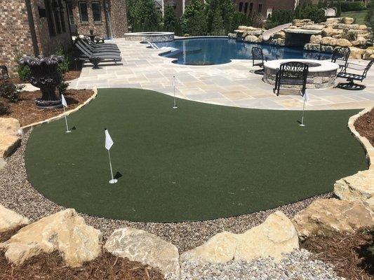 SYNLawn Kentucky Artificial Turf Putting Green