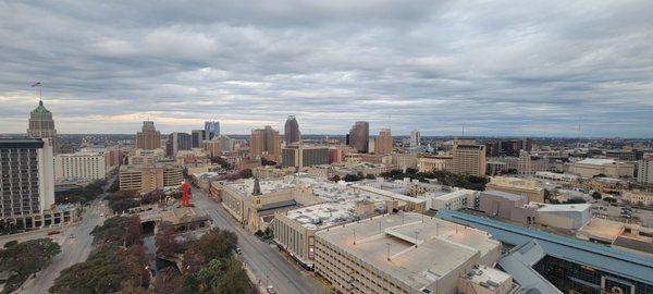 City view - hotel balcony