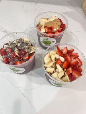 Acai bowls