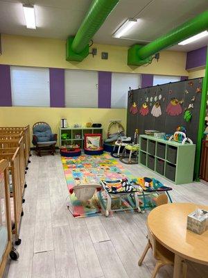 Younger infant classroom