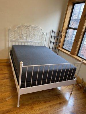 Reassembled bed