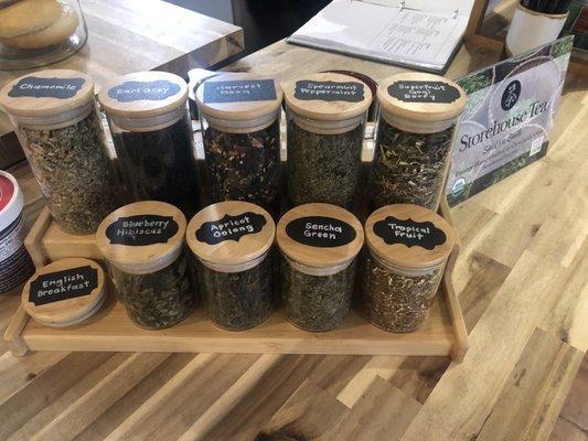 Storehouse brand tea selection