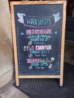 Workshops