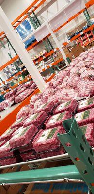 Meat selection is very different from regular Costcos