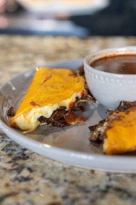 Birria tacos combo of 3