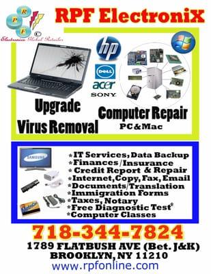 Repair, Sales, & Services