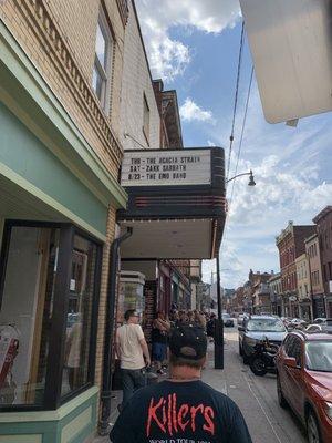 The Rex marquee