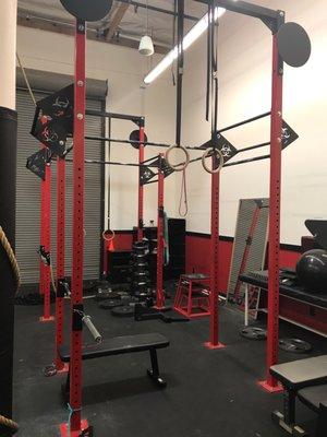 Drop the gym members and use the equipment here, all included with your membership.