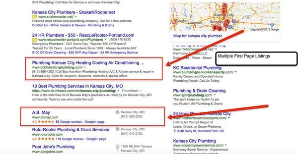 Portland and Beaverton Maps and Organic Rankings