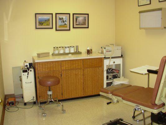 A treatment room