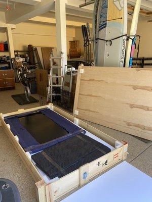 Custom packing and crating can be done when needed.