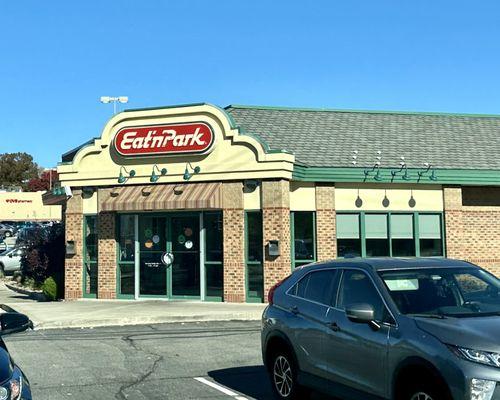 Front entrance to restaurant