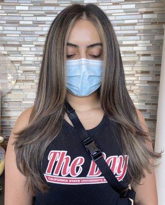 Balayage done by Gia Diaz