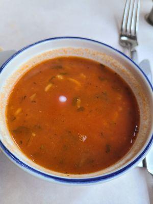 Vegetarian Tomato Lentil Soup