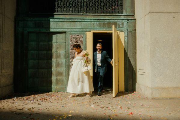 Manhattan City Hall Elopement