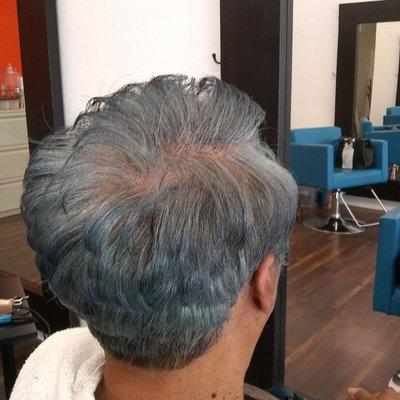 Cut and color platinum silver