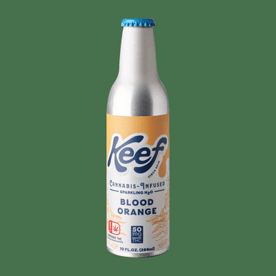 Keef brand (blood orange) sparkling soda