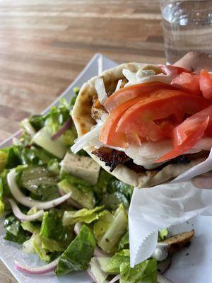 Chicken Gyros Sandwich