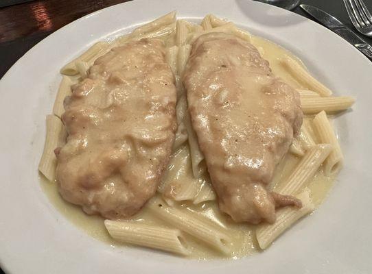 Chicken Francese Family Classic in sauce