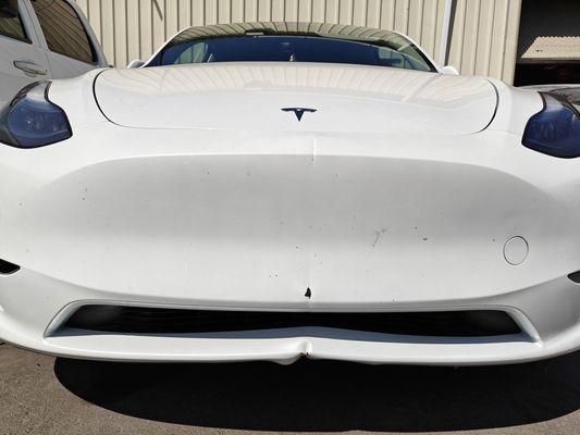 2024 Tesla Model Y Front Bumper Repair